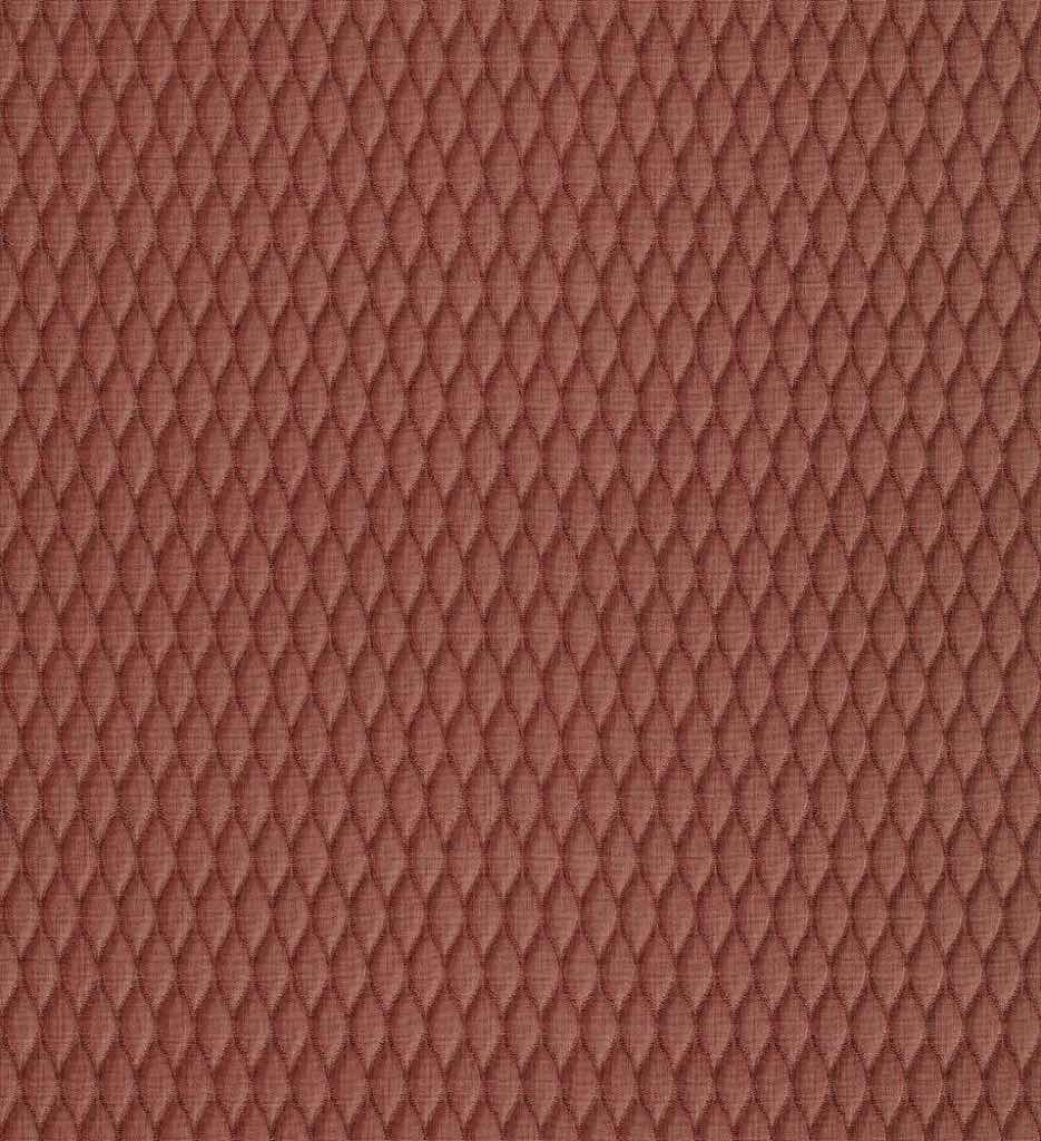 Die Rauteninterpretation verbindet die beiden Lagen des Doppelgewebes zu einem voluminösen, weichen Stoff. Material: 100% Polyester flammhemmend (Trevira CS)