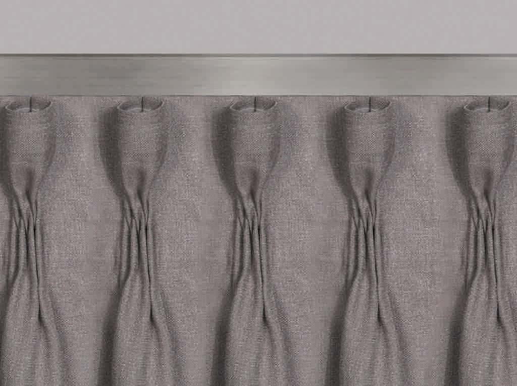 Verwendbar für Schienen und Stangen, auch mit Innenlauf, Band kann auch gedreht werden. Geeignet für leichte oder transparente Stoffe bis mittelschwere Dekostoffe ohne Rapport.
Verwendbar für Schienen und Stangen, auch mit Innenlauf, Band kann auch gedreht werden. Geeignet für leichte oder transparente Stoffe bis mittelschwere Dekostoffe ohne Rapport.